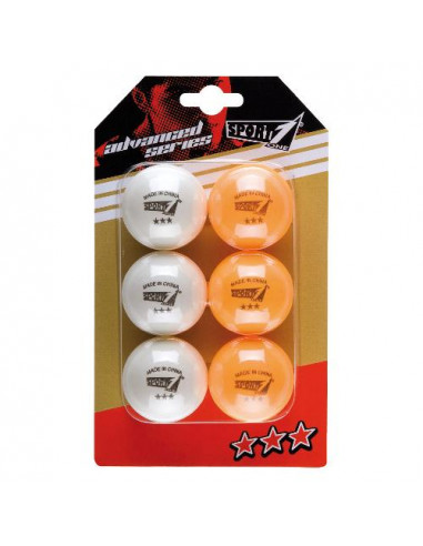 Palline ping pong Mandelli 703732 SPORT ONE 3 Stars