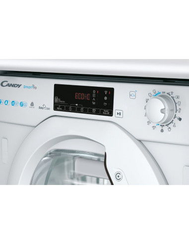 Candy Smart Pro BCTD H7A1TE-S asciugatrice Da incasso Caricamento frontale 7 kg Bianco