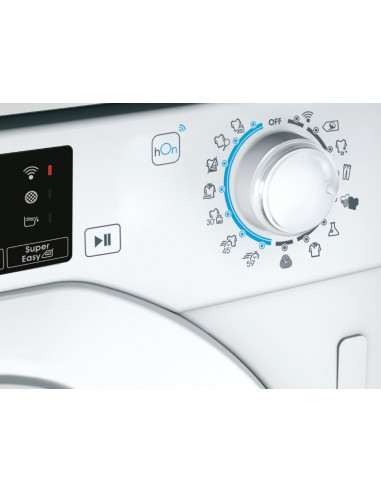 Candy Smart Pro BCTD H7A1TE-S asciugatrice Da incasso Caricamento frontale 7 kg Bianco