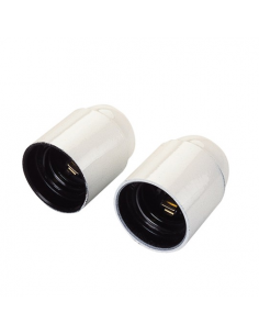 Portalampade Poly Pool PP0483 Corpo Liscio Bianco