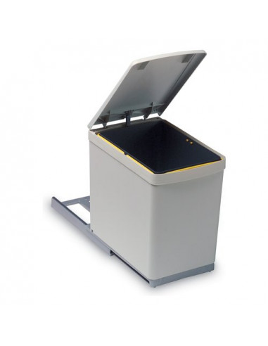 Pattumiera incasso Gollinucci LINEA 280 281 Grigio inox