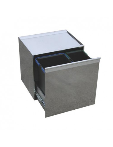 Pattumiera incasso Lavenox SY T 28 SYSTEM Inox