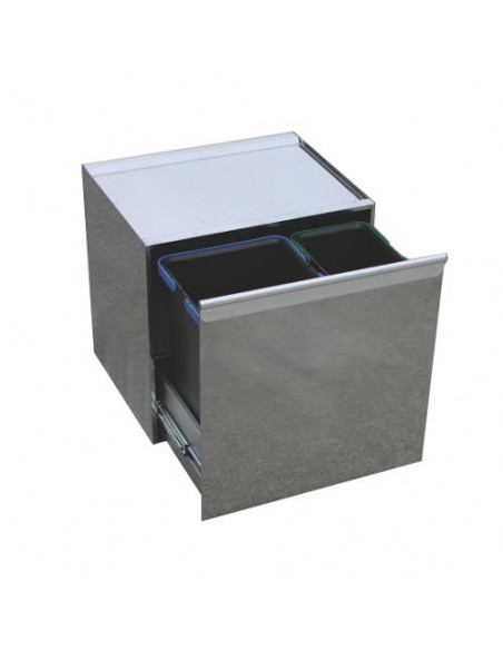 Pattumiera incasso Lavenox SY T 28 SYSTEM Inox