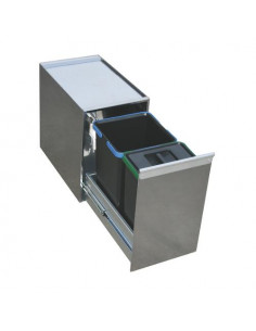 Pattumiera incasso Lavenox SY A 05 SYSTEM Inox