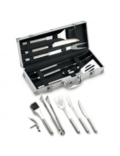 Set attrezzi barbecue Ompagrill 06420 6 Pezzi Inox