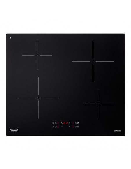 Piano cottura induzione De Longhi DESIGN Pin 62 Nero