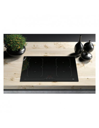 Piano cottura induzione Airforce PC78048 INTEGRA 80 4 b Black