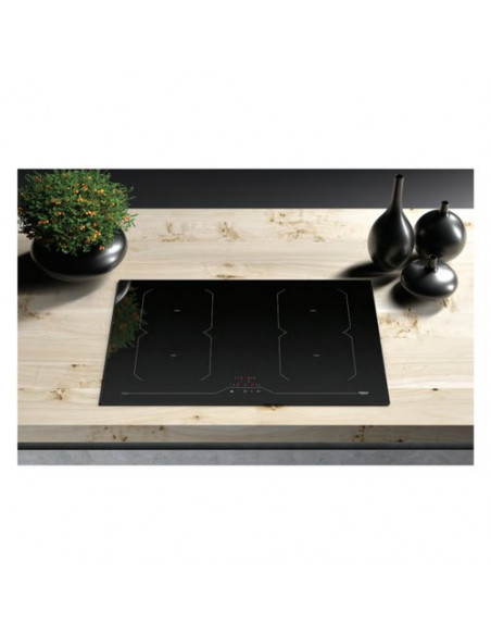 Piano cottura induzione Airforce PC78048 INTEGRA 80 4 b Black