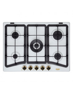 Piano cottura gas De Longhi COUNTRY Bf 57 Pro Bianco