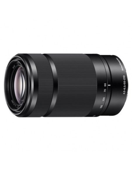 Obiettivo fotografico Sony SEL55210B AE E 55 210mm F4.5 6.3 Oss Black