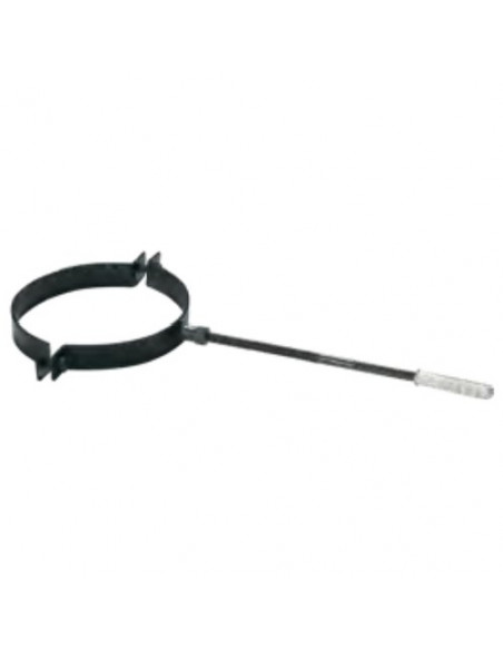 Reggitubo canna fumaria Save Fumisteria NN212 PLUS LIGHT Nero opaco