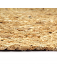 Tovagliette 4 pz Naturale Neutro 38 cm Rotonde in Juta