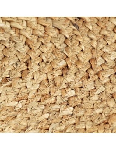 Tovagliette 4 pz Naturale Neutro 38 cm Rotonde in Juta