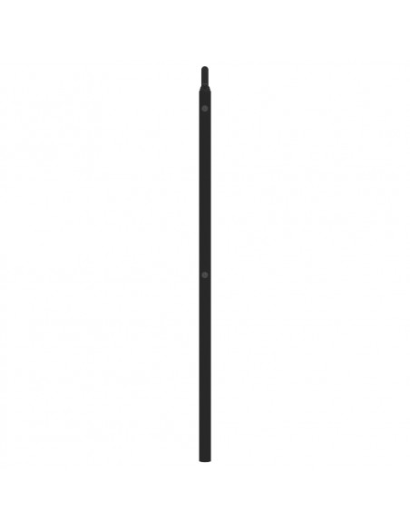 Testiera in Metallo Nero 120 cm