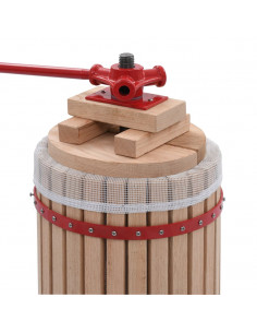 Torchio per Frutta e Vino con Sacco in Tessuto 24 L Rovere 2