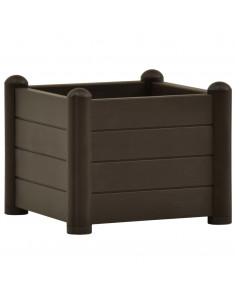 Letto Rialzato da Giardino in PP Moca 43x43x35 cm