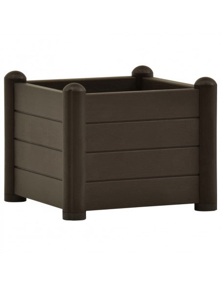 Letto Rialzato da Giardino in PP Moca 43x43x35 cm