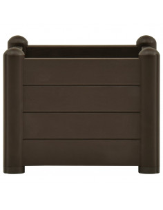 Letto Rialzato da Giardino in PP Moca 43x43x35 cm 2