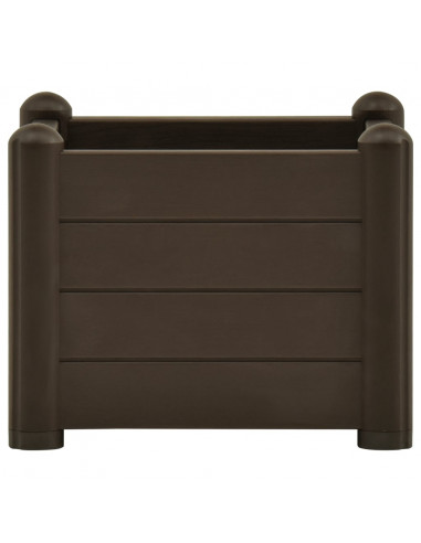 Letto Rialzato da Giardino in PP Moca 43x43x35 cm