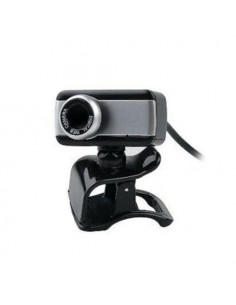 WEBCAM SWC-008 CON MICROFONO BLACK/SILVER