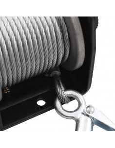 Verricello Elettrico 907 kg con Telecomando a Filo