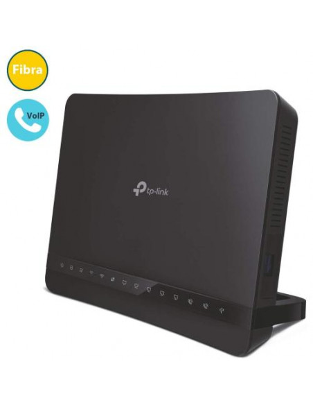 TP-Link Modem Fibra fino a 300Mbps Wi-Fi AC1200 VoIP Archer VR1210v