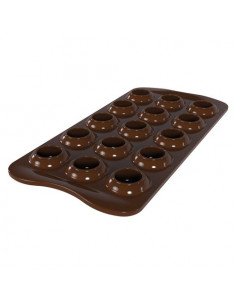 Stampo dolci Silikomart 22157770065 Cioccolatini Kiss 8 forme