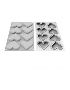 Stampo dolci Silikomart 26395130065 Mini Love Story 8 forme