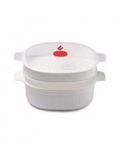 Vaporiera microonde Snips 000851 TEMPO ZERO Due Vassoi