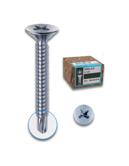 Viti metallo Mustad DXADHP390250C8C DRILLEX Zincato