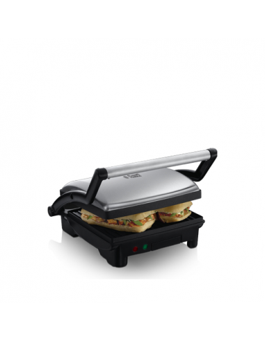 Tostiera Russell Hobbs 17888 56 Panini Maker 3In1 Silver e Black