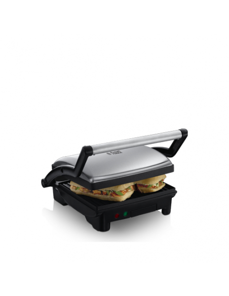 Tostiera Russell Hobbs 17888 56 Panini Maker 3In1 Silver e Black