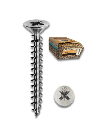 Viti legno Mustad PVACZP450450C8C PANEL VIT PF Zinco cromato