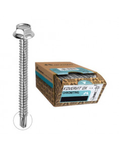 Viti edilizia Mustad KV943B632000C8C KOVERVIT DX Cromato