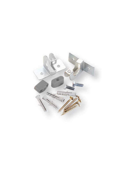 Staffe fissaggio avvolgitubo Claber 8711 Kit 2 Pezzi