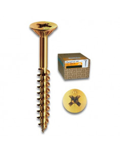 Viti legno Mustad PFACZP450600C8C PANEL VIT Cromo lucido