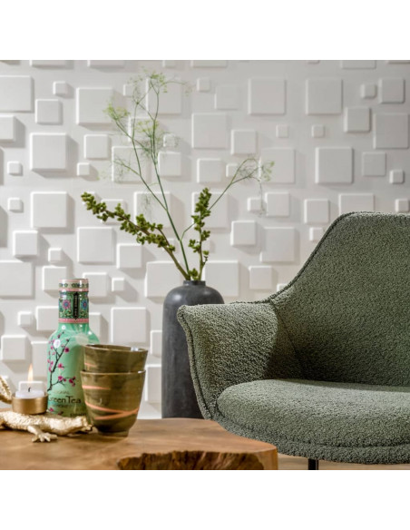WallArt 24 pz Pannelli Murali 3D GA-WA09 Squares