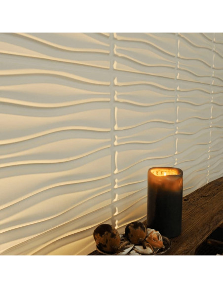 WallArt 24 pz Pannelli Murali 3D GA-WA14 Flows