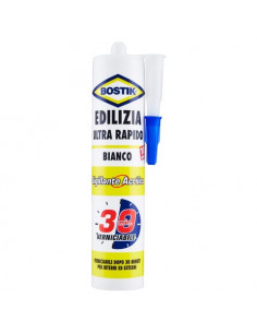 Silicone acrilico Uhu Bostik D0334 Ultra Rapido Bianco