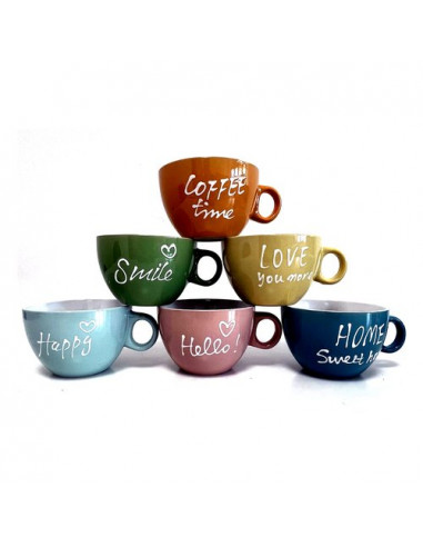 Tazza jumbo Amicasa Art.43 HOLIDAY Assortito
