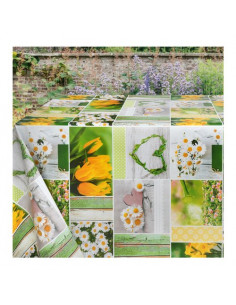 Tovaglia in rotolo Tavola & Co. P117096 Les Jardins Daisy