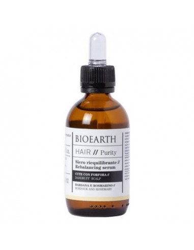 Trattamento corpo uomo Bioearth Siero riequilibrante con bardana, orti
