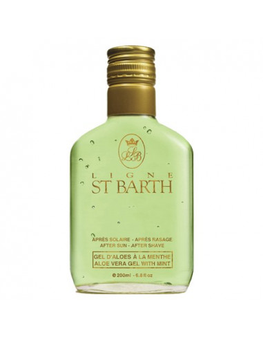 Trattamento corpo St Barth Gel D'Aloe Vera Alla Menta Dopo Sole 200 ml