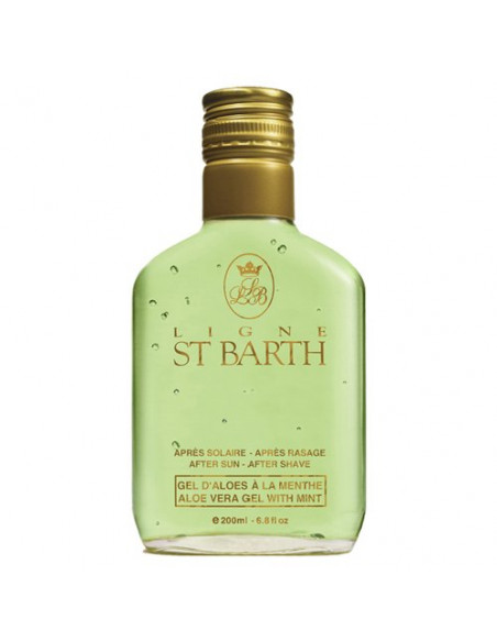 Trattamento corpo St Barth Gel D'Aloe Vera Alla Menta Dopo Sole 200 ml