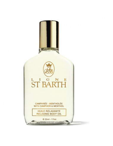 Trattamento corpo St Barth Olio rilassante alla canfora e mentolo 25 m