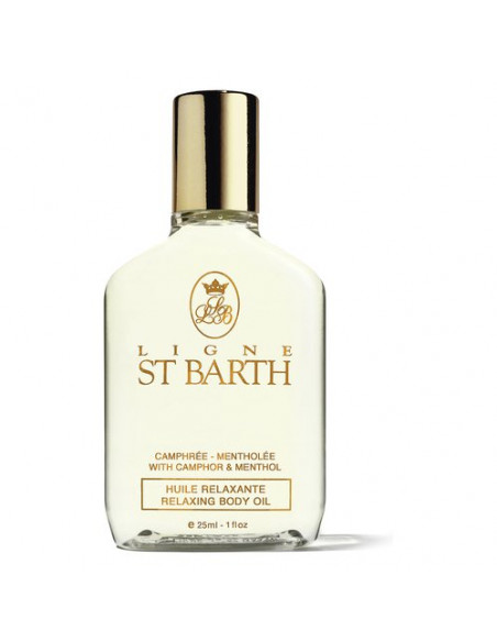 Trattamento corpo St Barth Olio rilassante alla canfora e mentolo 25 m