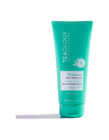 Trattamento corpo uomo Teaology Radiance butter shower scrub  200 ml