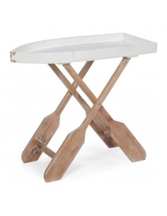 Tavolino Yes Everyday 0742701 GOZZO L Legno e Bianco