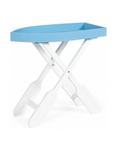 Tavolino Yes Everyday 0742688 GOZZO M Bianco e Azzurro