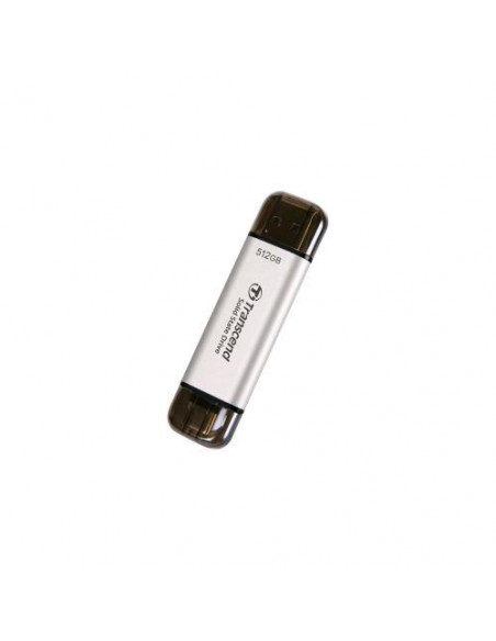 512GB EXTSSD USB10GBPS TYPEC/A SILV